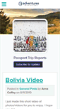 Mobile Screenshot of bolivia.adventures.org