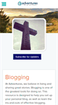 Mobile Screenshot of blogging.adventures.org