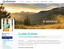 Tablet Screenshot of india.adventures.org