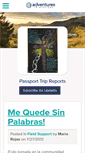 Mobile Screenshot of peru-amazon.adventures.org
